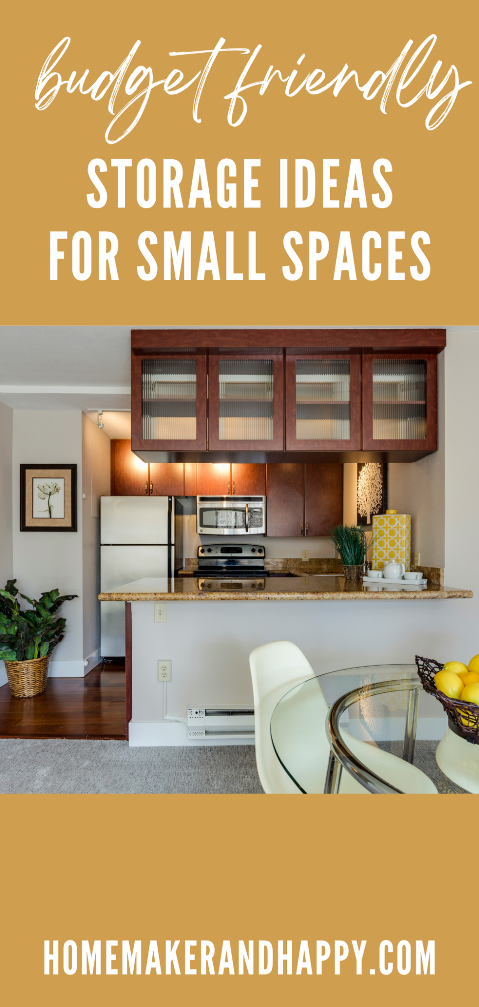 Budget-Friendly Storage Ideas for Small Spaces - Homemaker and Happy